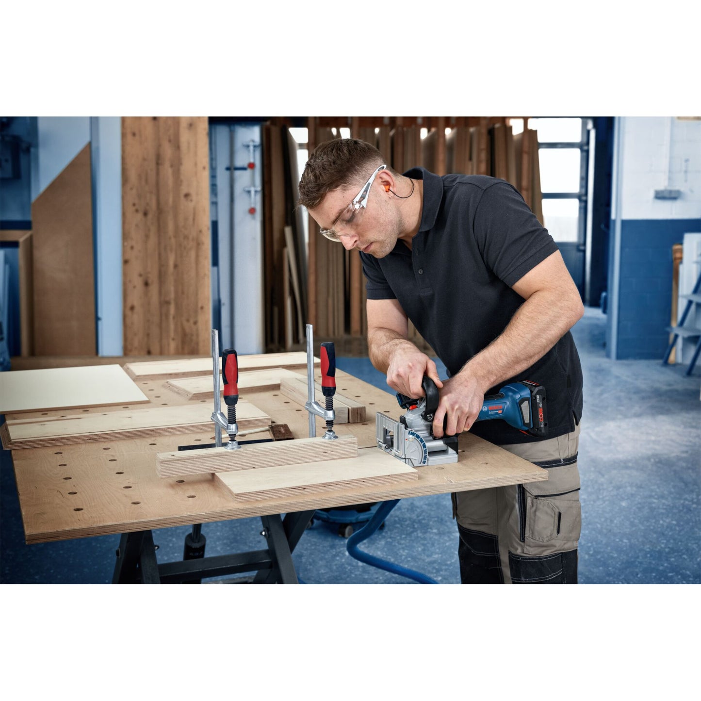 Bosch GFF 18V-22 Cordless Biscuit Joiner