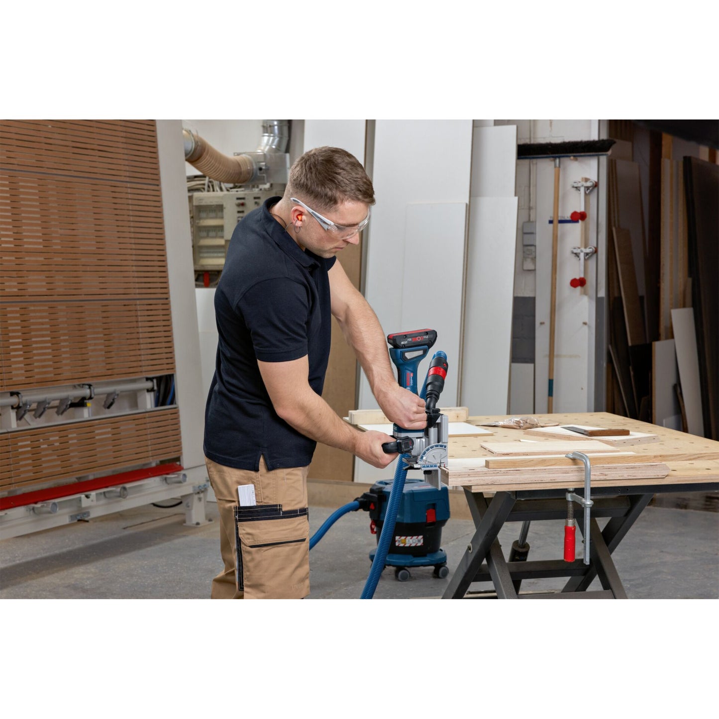 Bosch GFF 18V-22 Cordless Biscuit Joiner