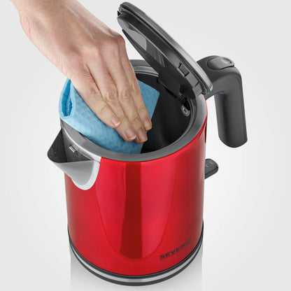 Severin WK 3427 Wasserkocher rot