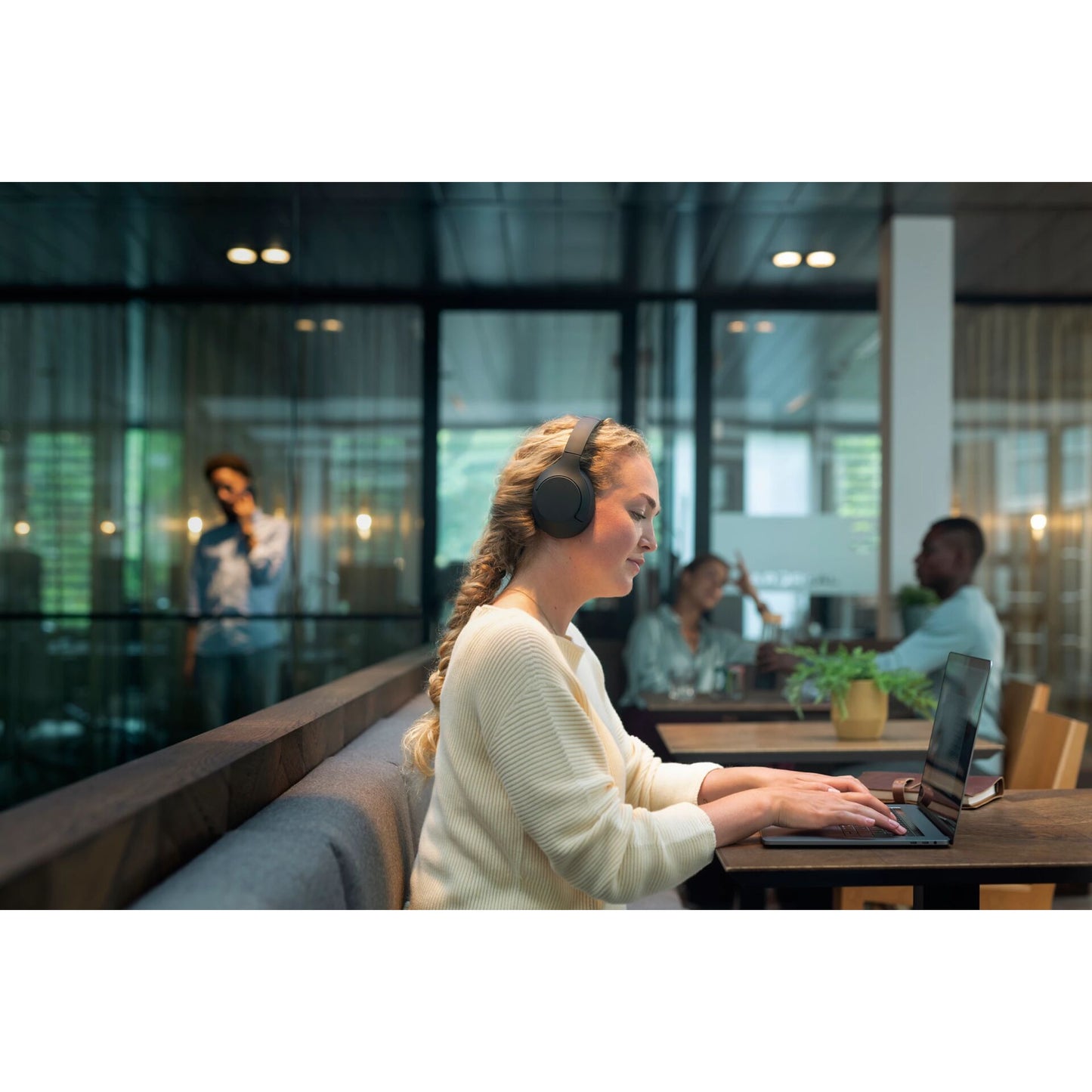 Philips TAH8506BK/00 schwarz