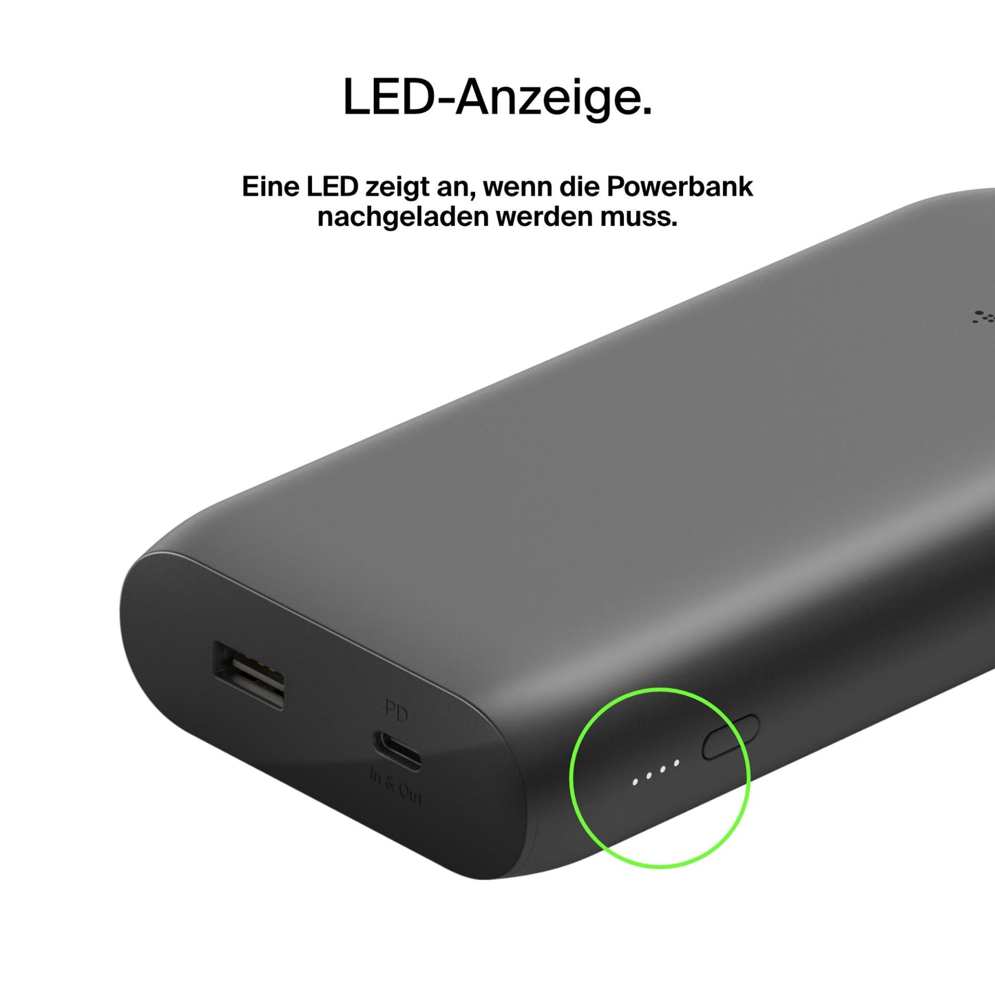 Belkin BOOST Charge 3-Port-Lapt. 20.000mAh 65W USB-C/A BPB020btBK