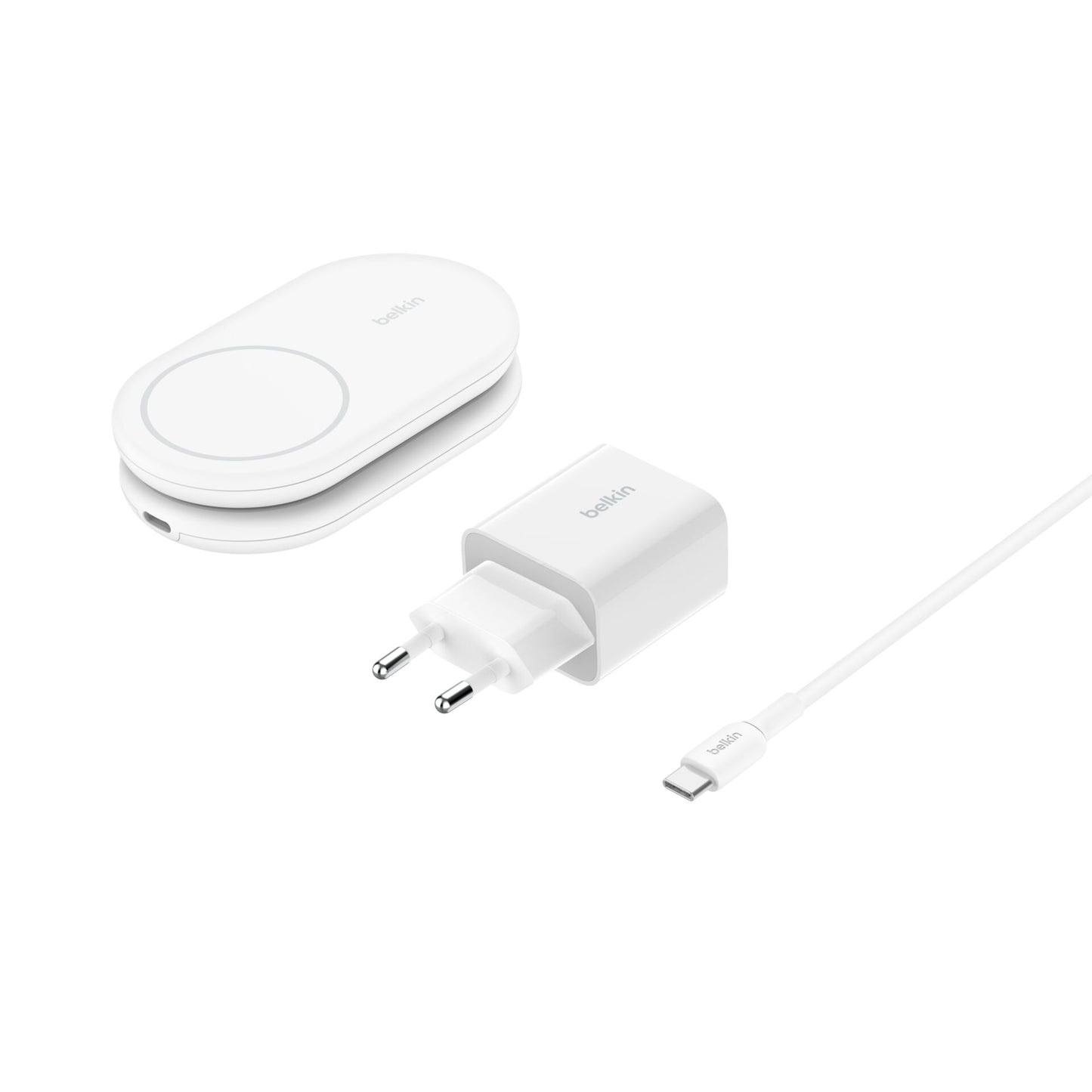 Belkin BOOST Charge magneti. 15W incl. USB-C output wh.WIB007vfWH