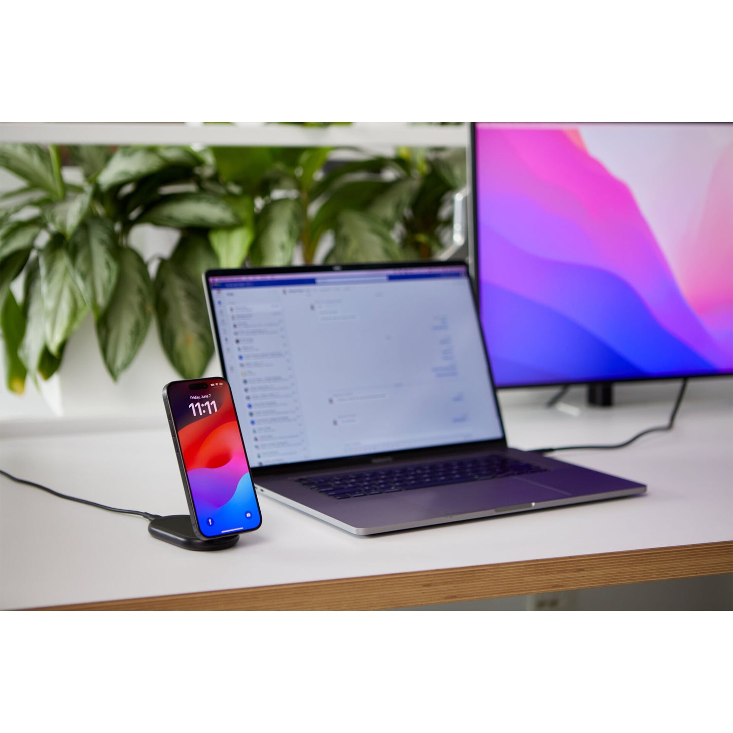 Belkin BOOST Charge magneti. 15W 2in1 +output/USB-C bl.WIZ028vfBK