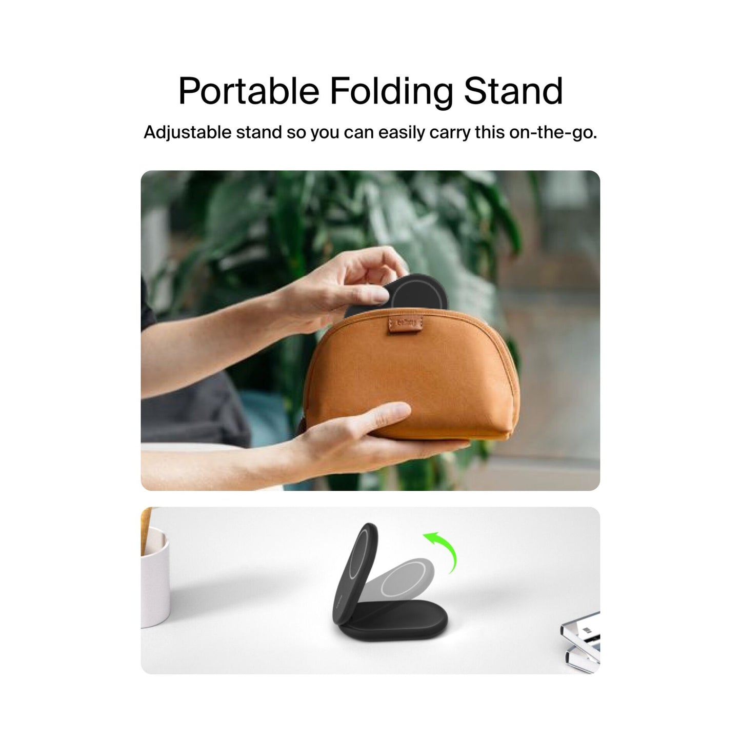 Belkin BOOST Charge magneti. 15W 2in1 +output/USB-C bl.WIZ028vfBK