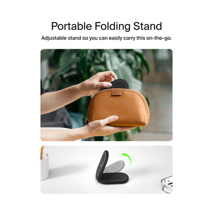 Belkin BOOST Charge magneti. 15W 2in1 +output/USB-C bl.WIZ028vfBK