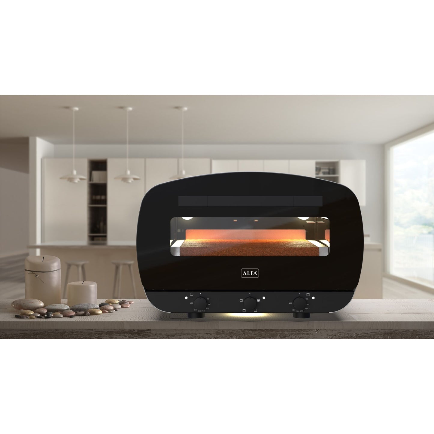 Alfa Forni URBE Pizza Oven electric light grey