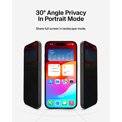 Belkin ScreenForce InvisiGlassAM Privacy 16 Pro Max      OVA170hq