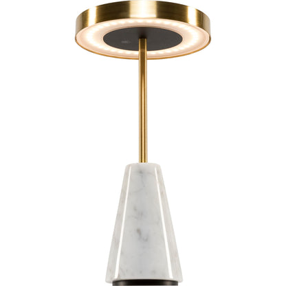 Broggi Lampada Decò Marmo Bianco