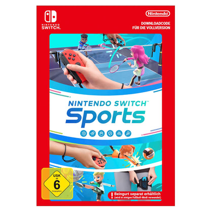 Nintendo Switch blau-rot inkl Switch Sports Set