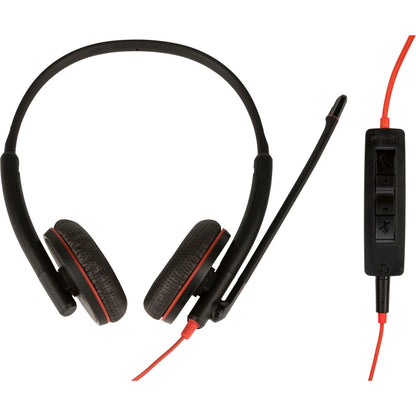 HP Poly Blackwire 3225 USB-A On-Ear
