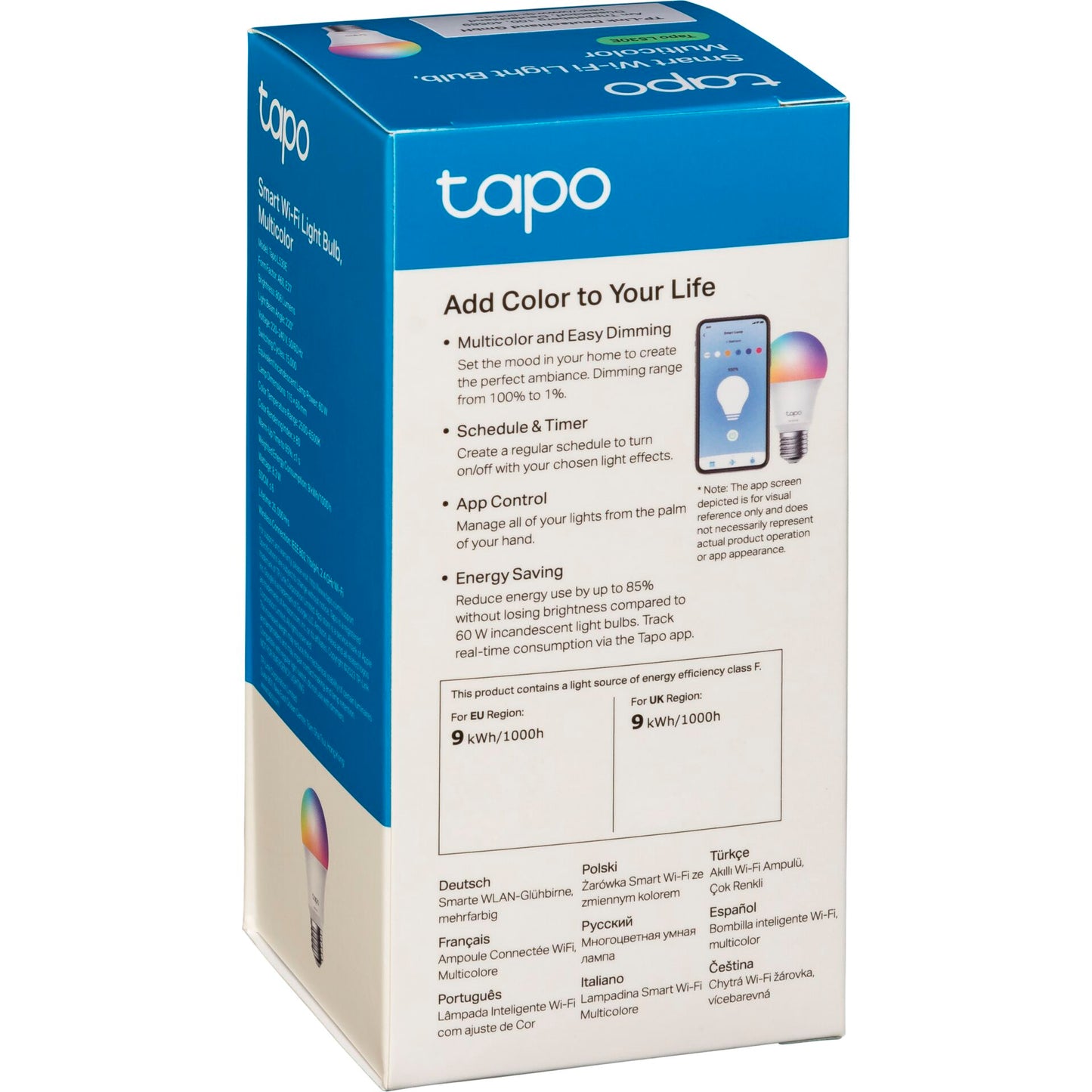 Tapo L530E Smart E27 Light Bulb