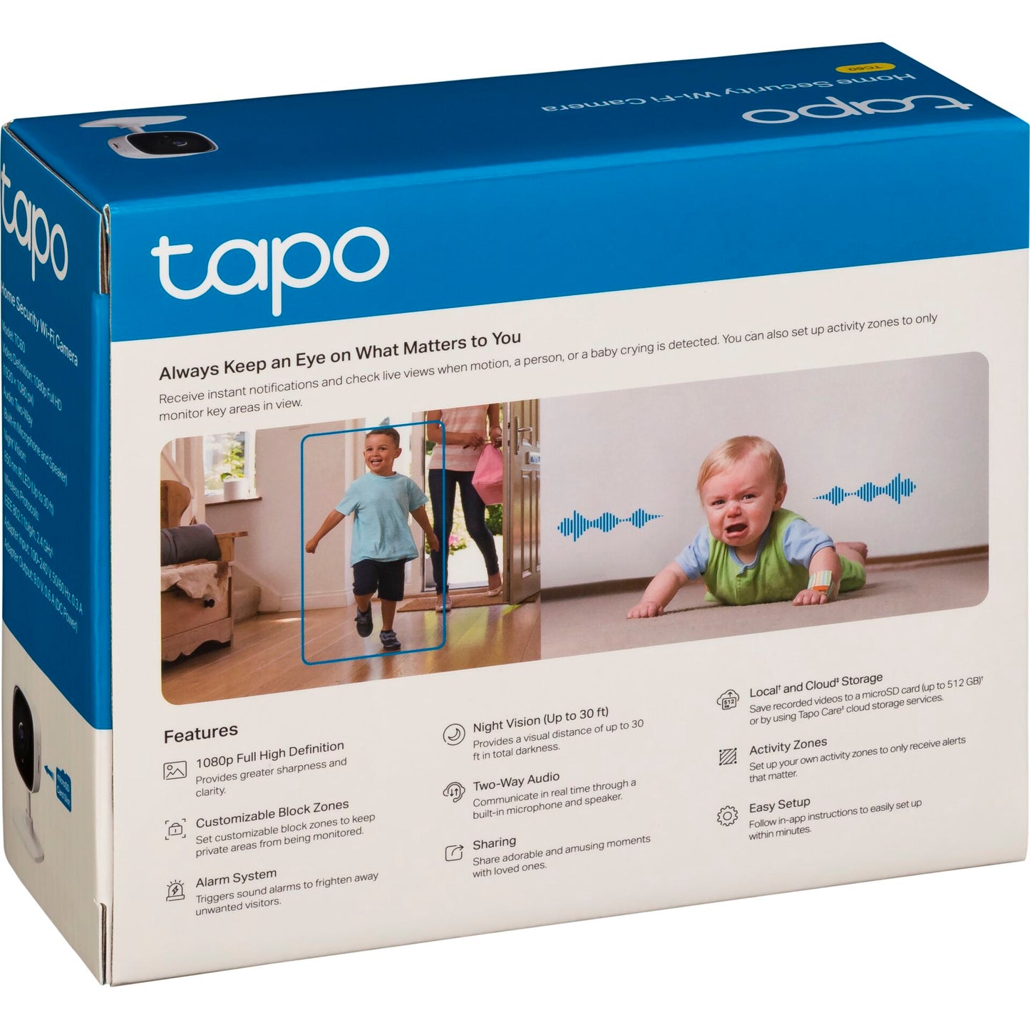 Tapo TC60 Smart Home Security Wi-Fi Camera