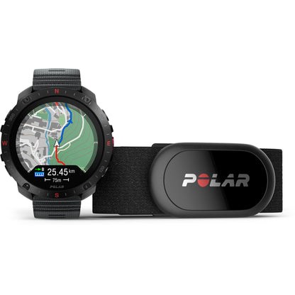 Polar Grit X2 Pro HR S-L Black