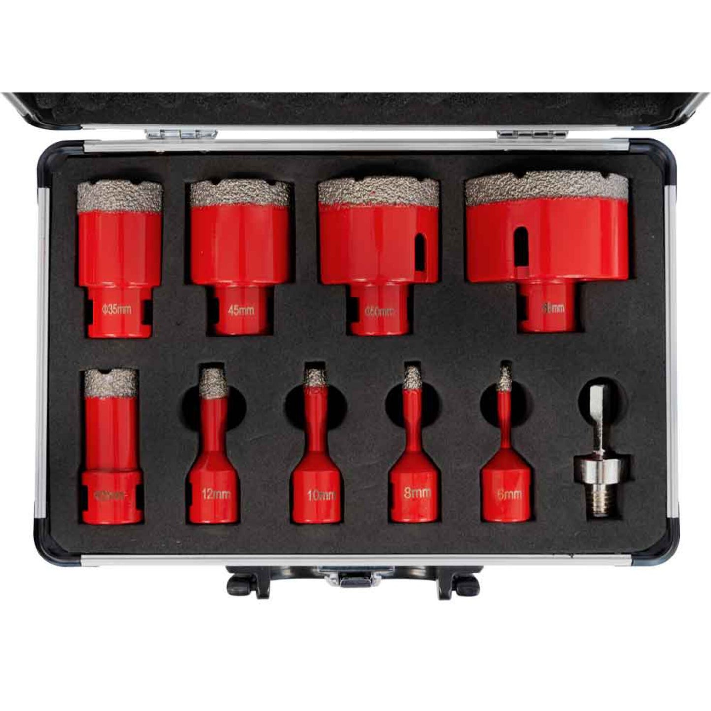Holzmann DTBKS6-68 vacuum brazed diamond drill set