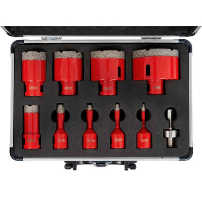 Holzmann DTBKS6-68 vacuum brazed diamond drill set