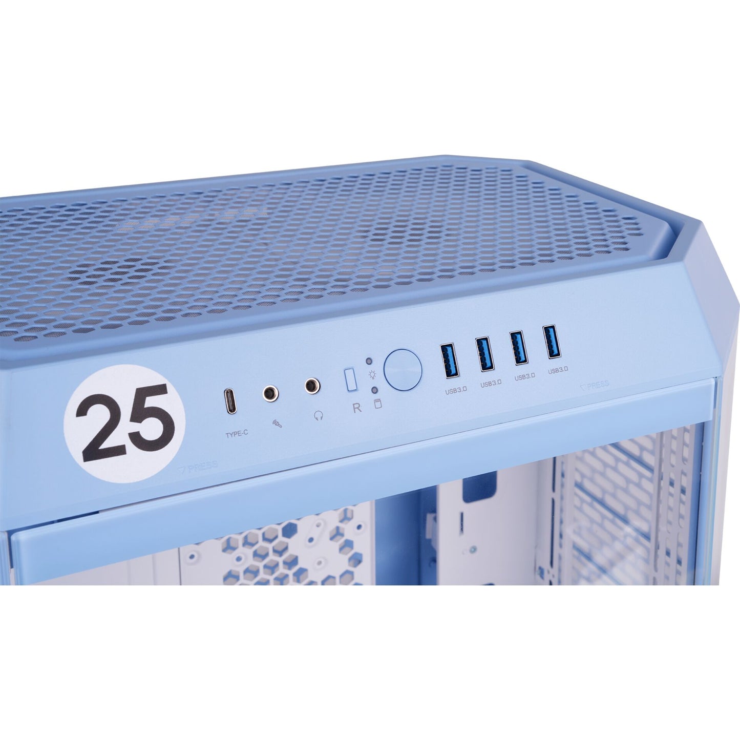 Thermaltake The Tower 600 Hydrangea Blue