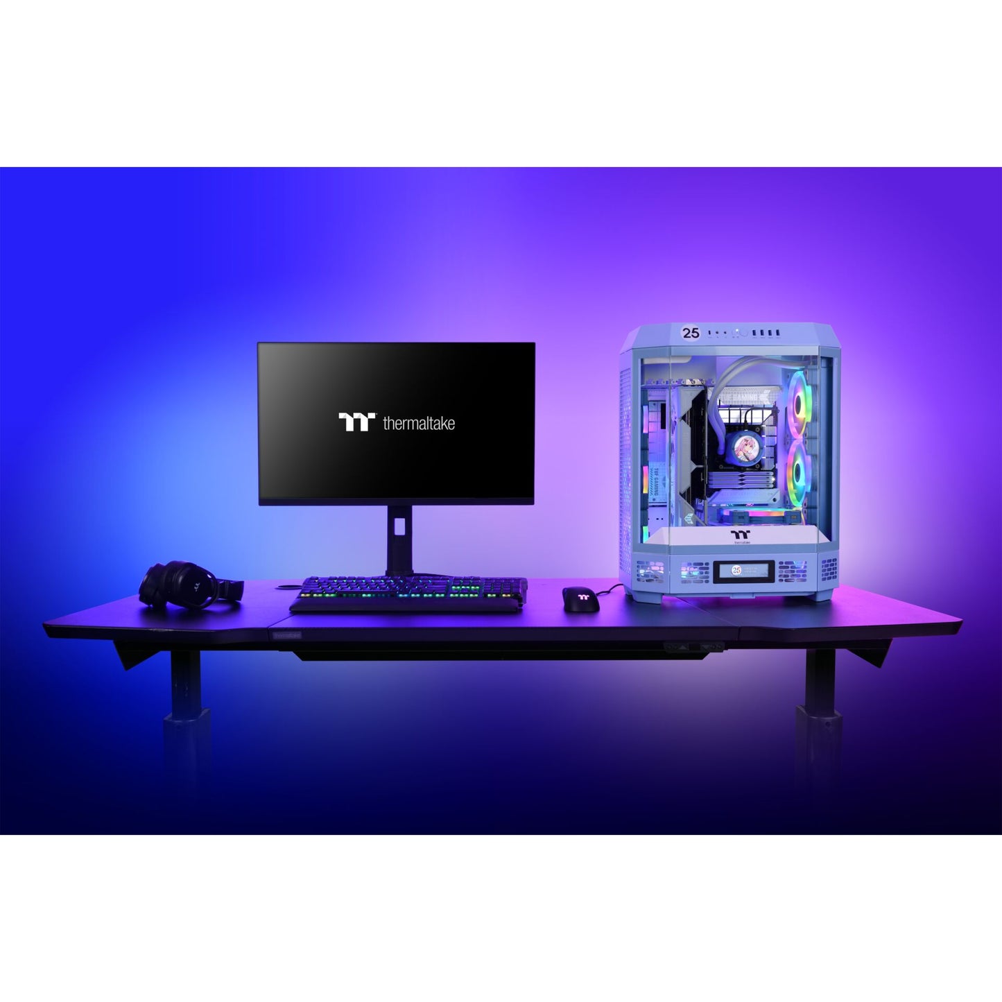 Thermaltake The Tower 600 Hydrangea Blue