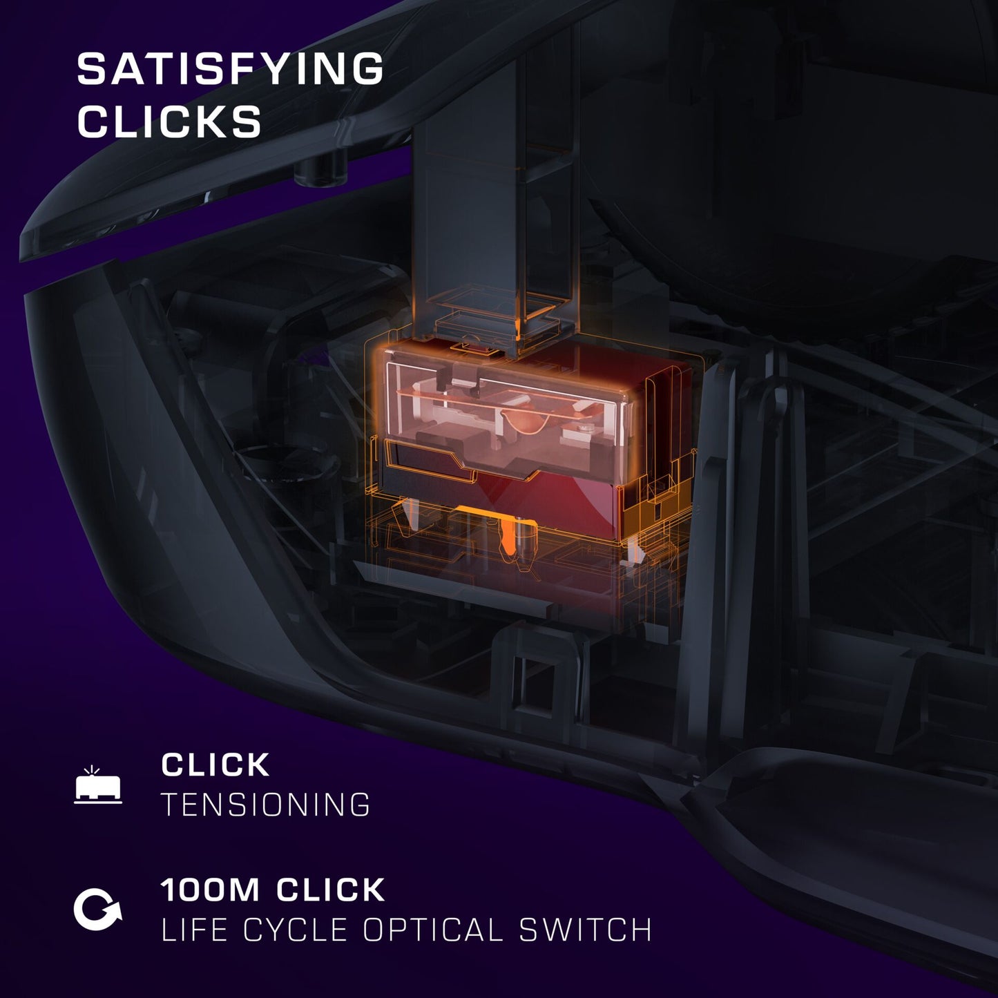 Turtle Beach Kone II Air Gaming-Maus, schwarz