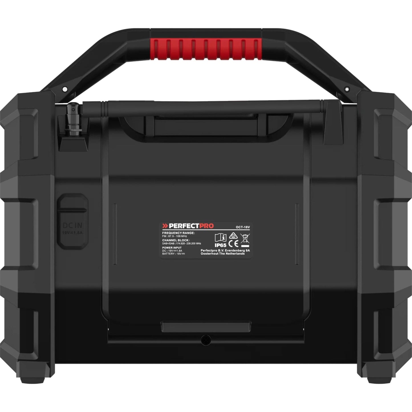 PerfectPro ROCKTAGON 18V Baustellenradio