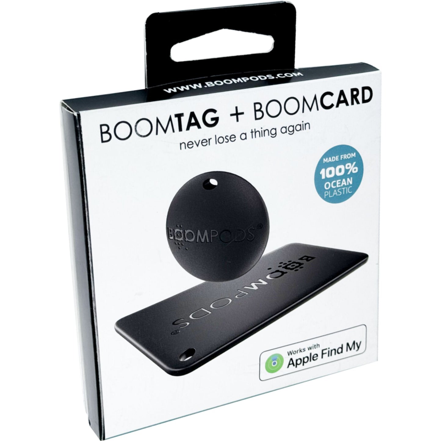Boompods Tag & Card Bundle Pack Black