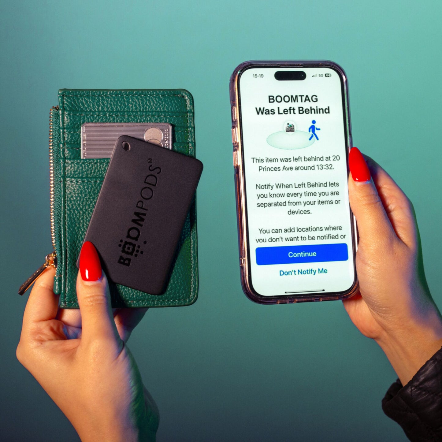 Boompods Tag & Card Bundle Pack Black