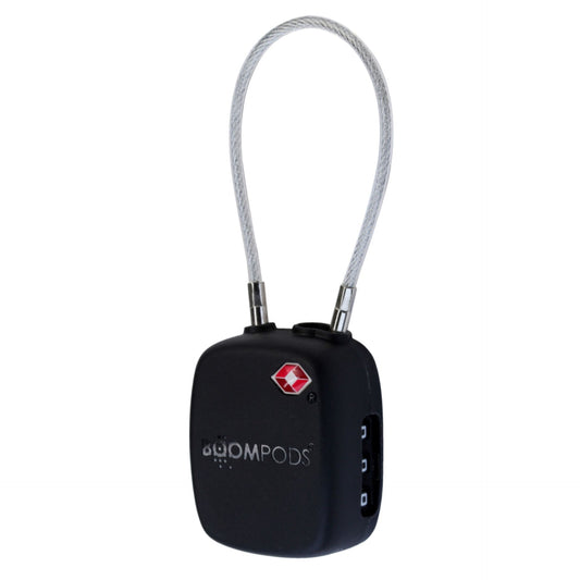 Boompods LOCK TSA Bag Tracker Black