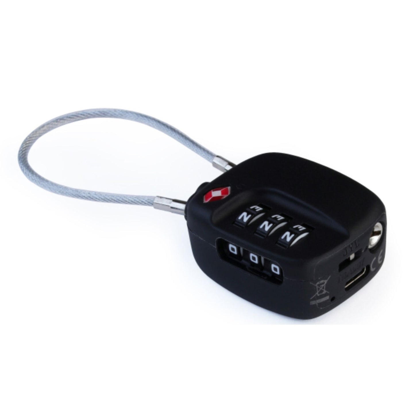 Boompods LOCK TSA Bag Tracker Black