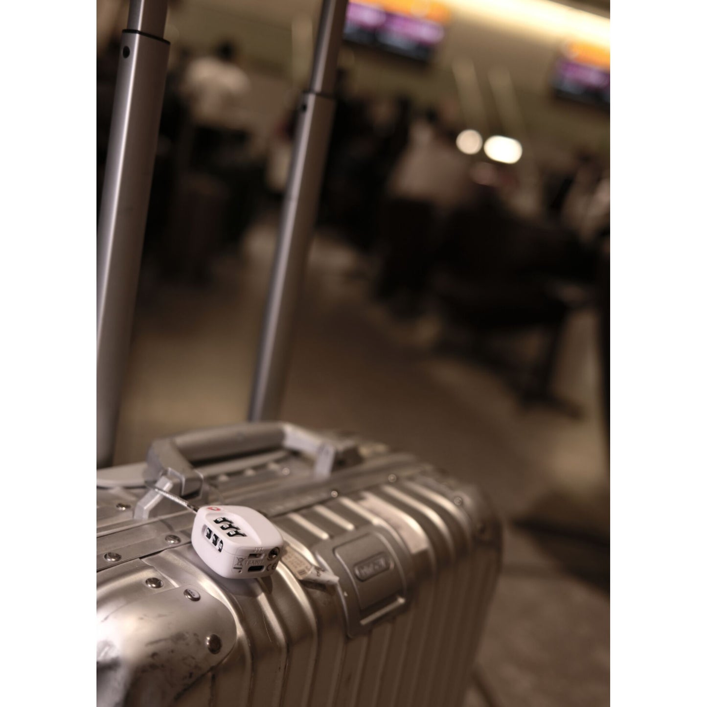 Boompods LOCK TSA Bag Tracker White