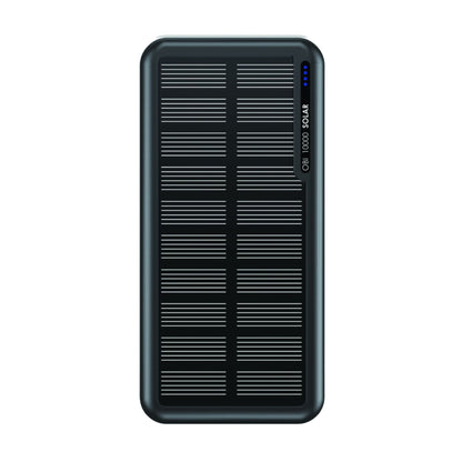 Boompods Obi 10,000mAh Solar Powerbank - Black