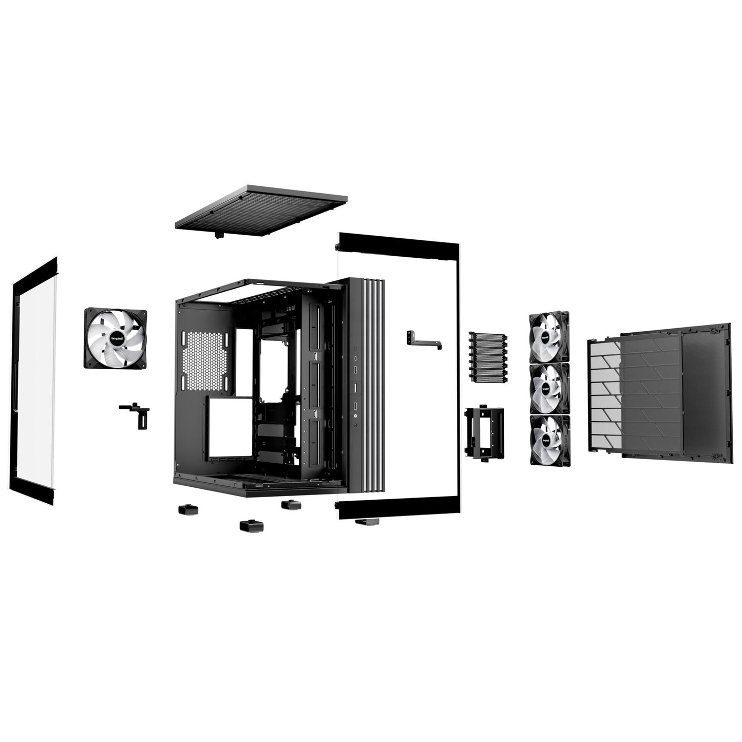 be quiet! LIGHT BASE 600 LX Black housing