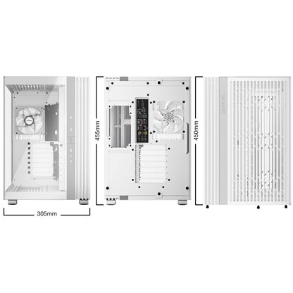 be quiet! LIGHT BASE 600 LX White housing