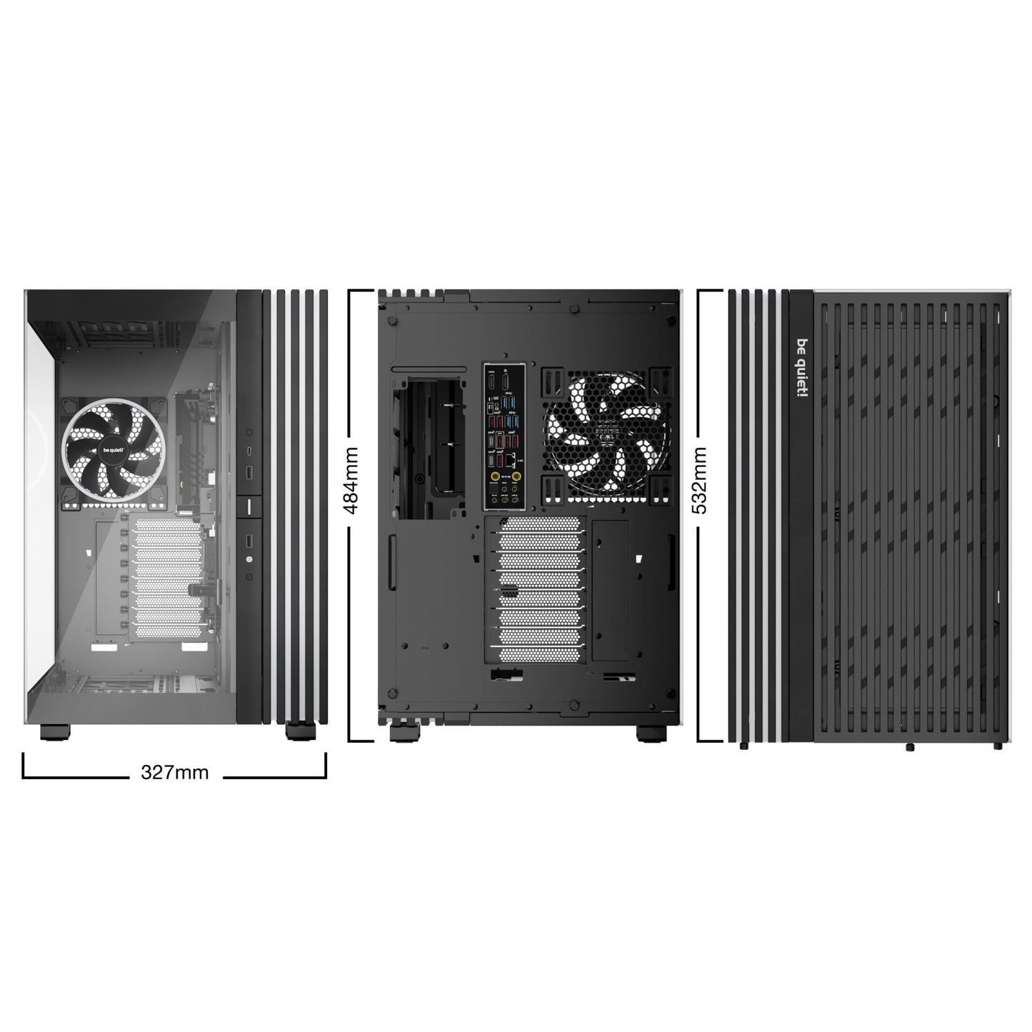 be quiet! LIGHT BASE 900 FX Black housing