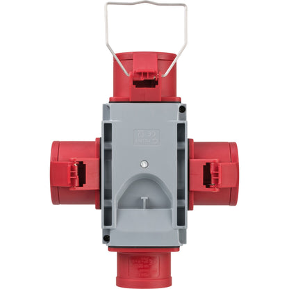 Brennenstuhl Cross distributor CEE400V/16A 3 fold