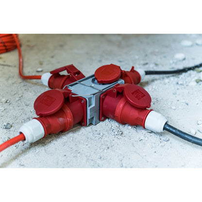 Brennenstuhl Cross distributor CEE400V/16A 3 fold