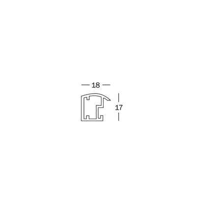 Walther Trendstyle         20x30 Resin white KP030W