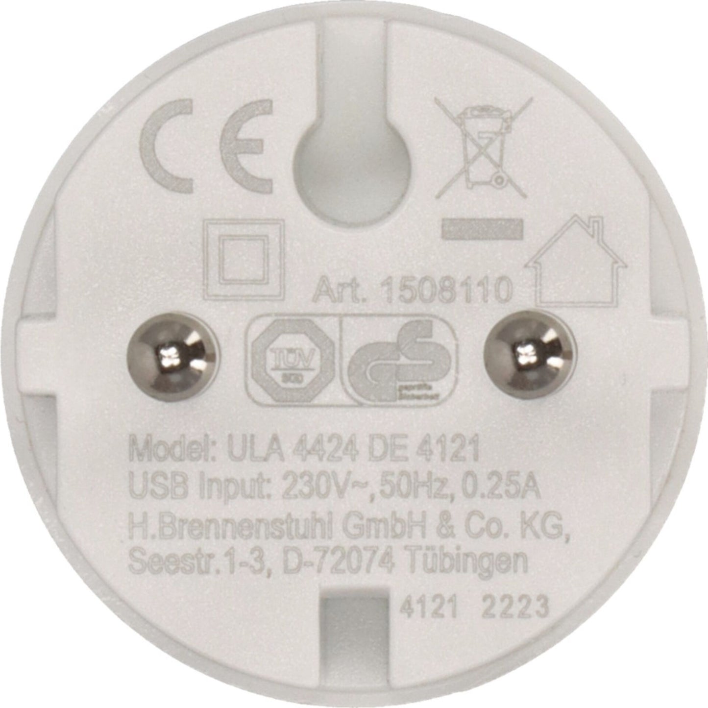 Brennenstuhl Socket insert with USB 2.4A