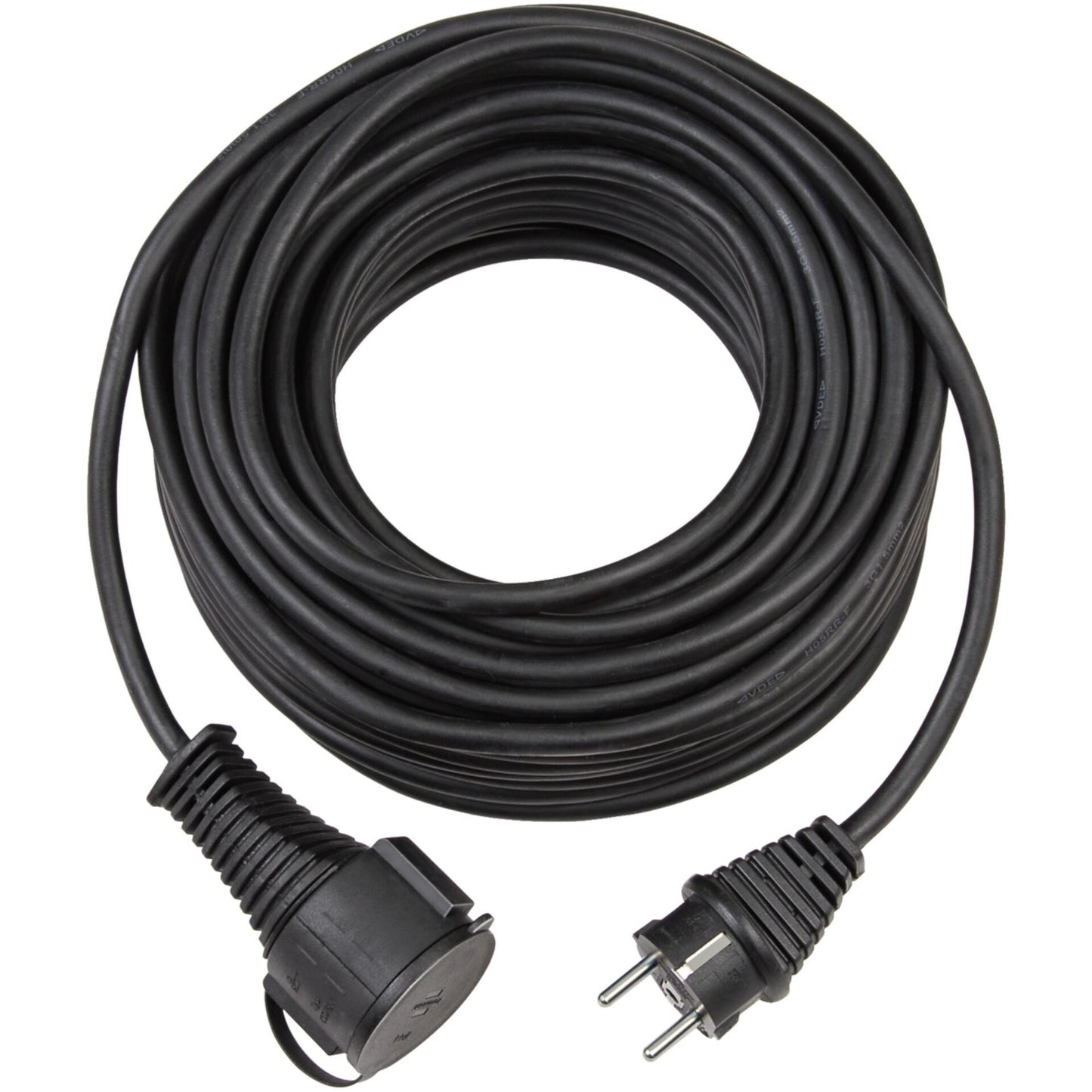 Brennenstuhl extension cable 25m H05 RR-F3G1,5 black