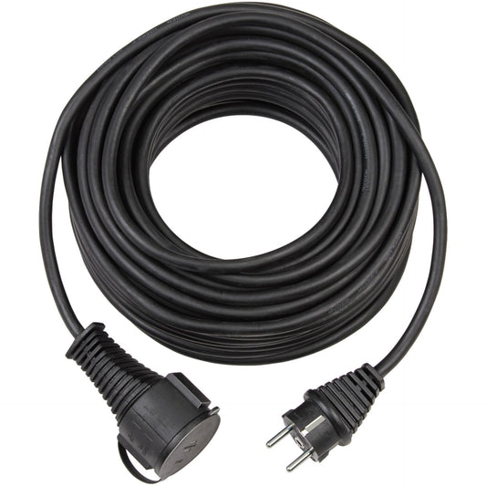 Brennenstuhl extension cable 25m H05 RR-F3G1,5 black