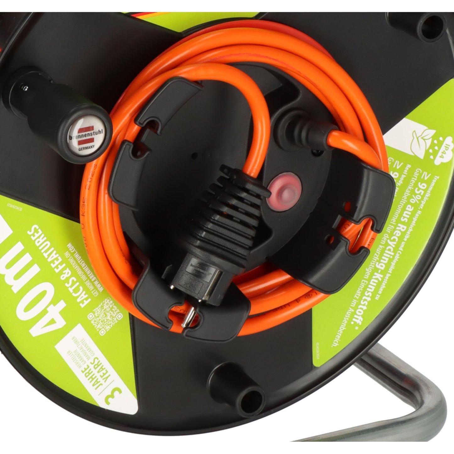 Brennenstuhl Cable Reel Garant-G Bretec 290 38+2m