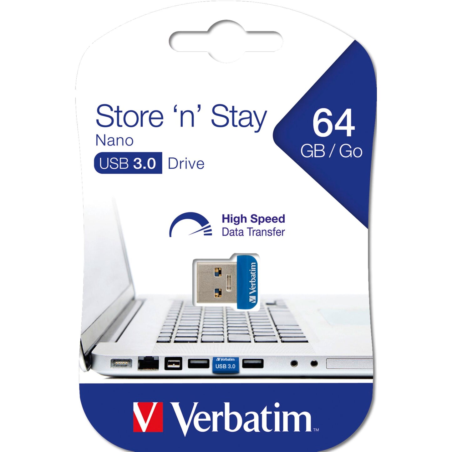 Verbatim Store n Stay Nano  64GB USB 3.0                    98711