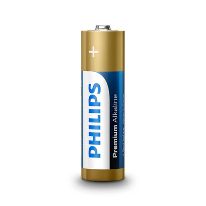 1x4 Philips Premium Alkaline AA AA Batterie
