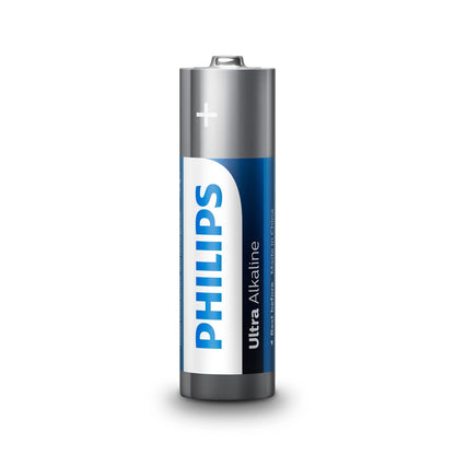 1x2 Philips Ultra Alkaline AA Batterie