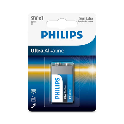 Philips Ultra Alkaline 9V Batterie