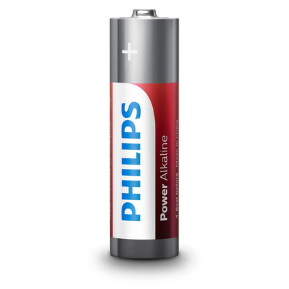 1x6 Philips Power Alkaline AA Batterie Vorteilspack