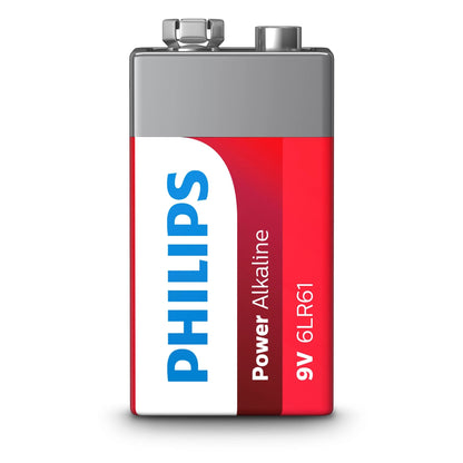Philips Power Alkaline 9V Batterie