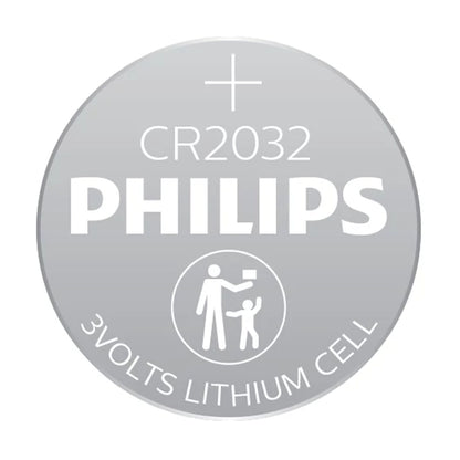 1x2 Philips Lithium 3.0V CR2032 Knopfzelle
