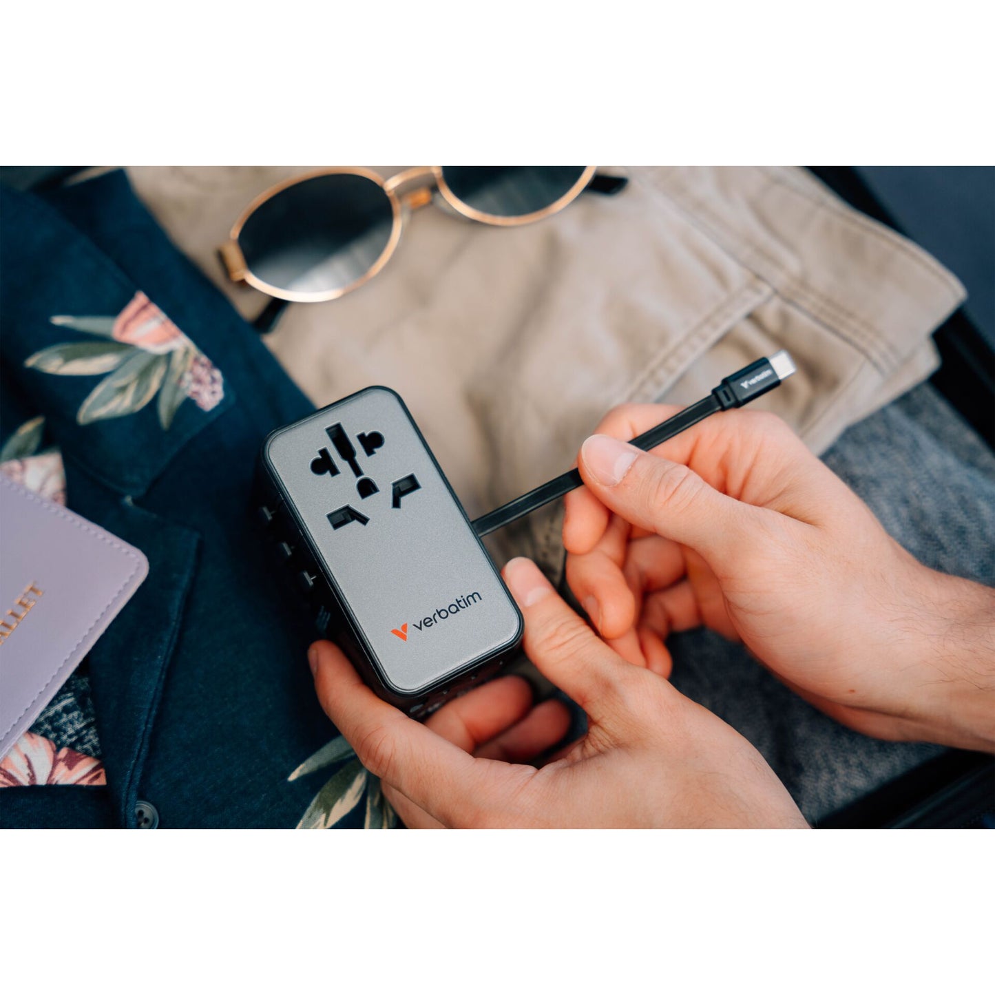 Verbatim Charge´n´Travel Diamond 85W Retr. Cable CNT-02     32127