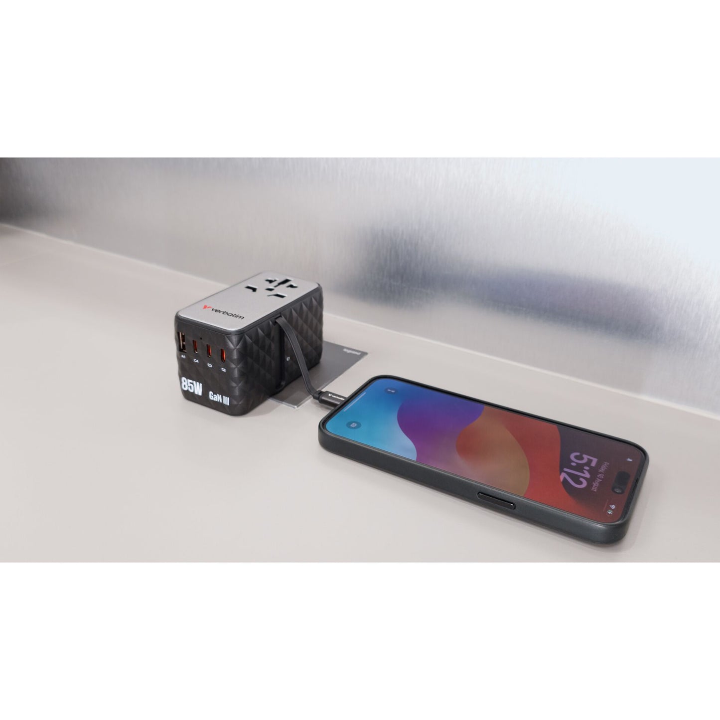 Verbatim Charge´n´Travel Diamond 85W Retr. Cable CNT-02     32127