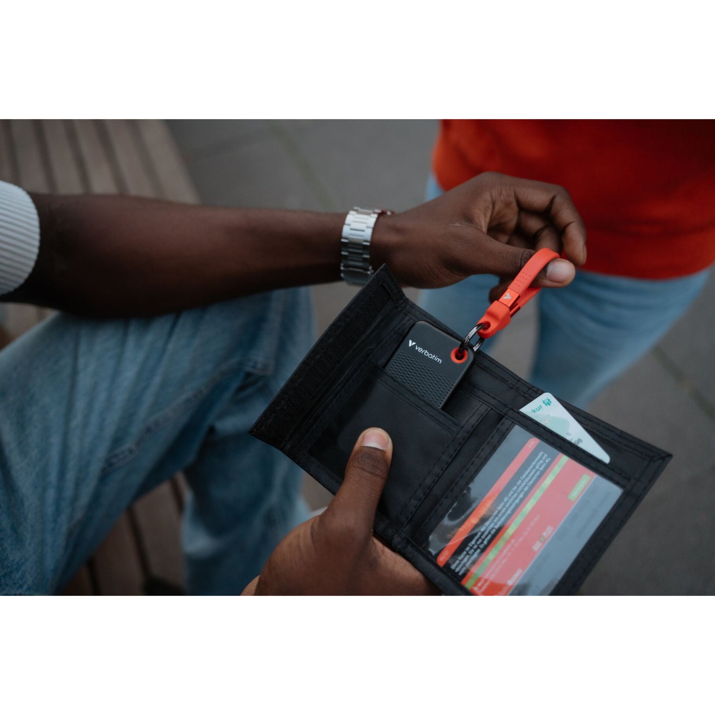 Verbatim Pocket SSD USB 3.2  1TB Black/Red                  32192