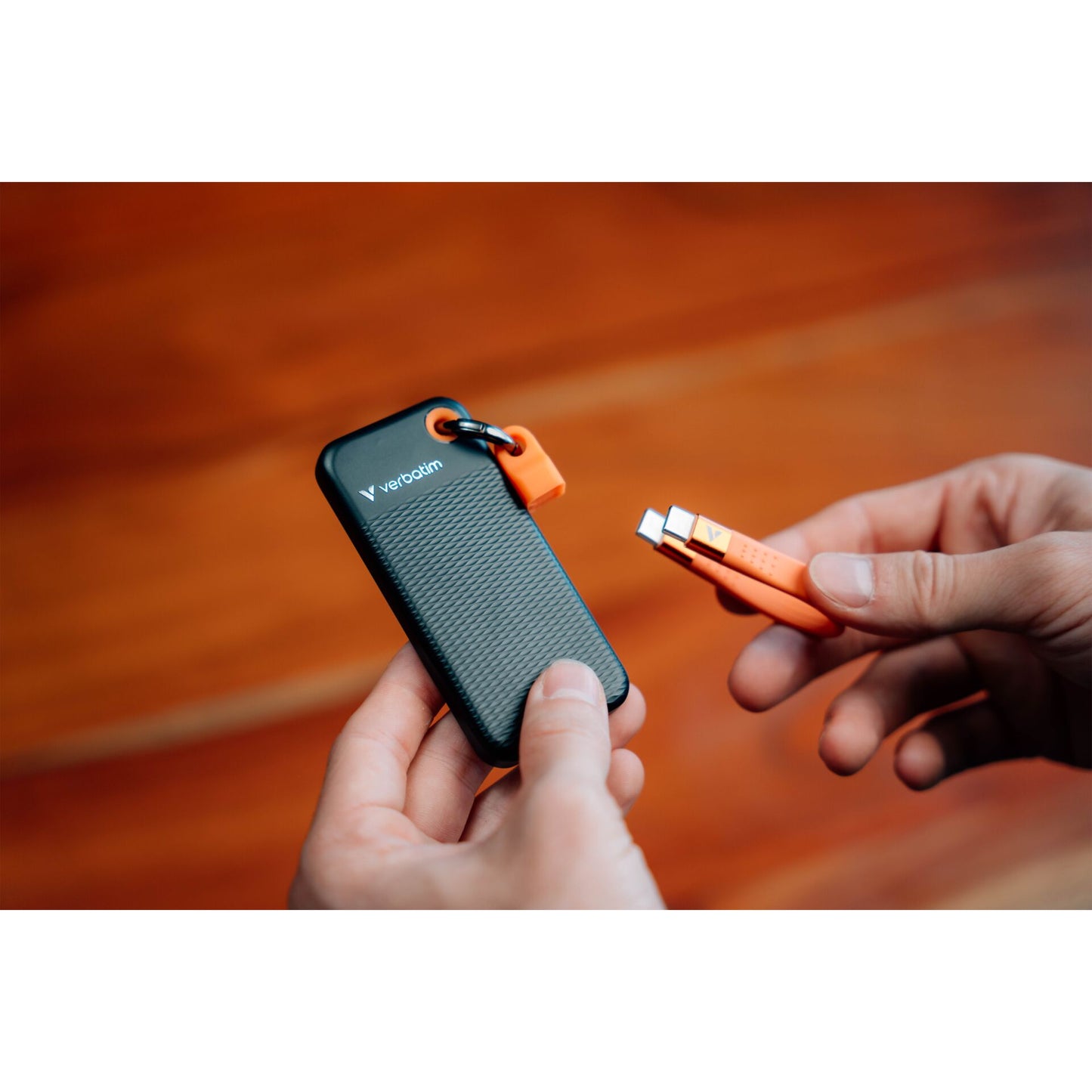 Verbatim Pocket SSD USB 3.2  2TB Black/Orange               32197